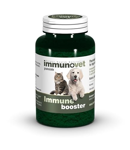 Immunovet Pets Immune Support Functional Treats für Hunde und Katzen – Natürlich fermentiertes Weizenkeimgranulat – 150 Gramm Immunovet Pets Immune Support Functional Treats für Hunde und Katzen – Natürlich fermentiertes Weizenkeimgranulat – 150 Gramm von Immunovet