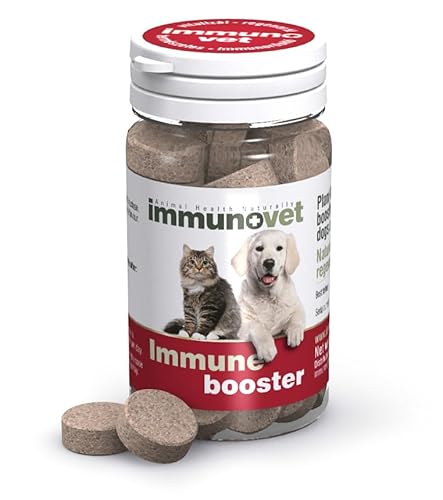 Immunovet Pets Immununterstützung Funktionelle Leckerlis für Hunde & Katzen – Natürliche fermentierte Weizenkeimbisse – 30 Stück Immunovet Pets Immununterstützung Funktionelle Leckerlis für Hunde & Katzen – Natürliche fermentierte Weizenkeimbisse – 30 Stück von Immunovet