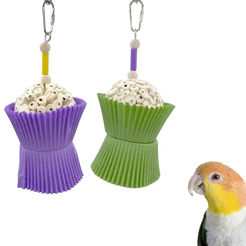 Sola Cupcake-Vogelspielzeug, natürliches Sola-Holz, Futter- und Kauspielzeug für Sittiche, Nymphensittiche, Sittiche, Nymphensittiche, lustiges Vogelkäfig-Zubehör für Lovebirds, Wellensittiche, Sola Cupcake-Vogelspielzeug, natürliches Sola-Holz, Futter- und Kauspielzeug für Sittiche, Nymphensittiche, Sittiche, Nymphensittiche, lustiges Vogelkäfig-Zubehör für Lovebirds, Wellensittiche, von Impeckable Bird Toys