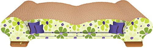 Imperial Cat Love Seat Scratch 'n Shape, Retro Lime Floral Imperial Cat Love Seat Scratch 'n Shape, Retro Lime Floral von Imperial Cat