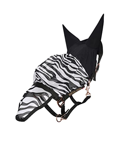 Fliegenhalfter IRHAmbient Pony Black Zebra von Imperial Riding
