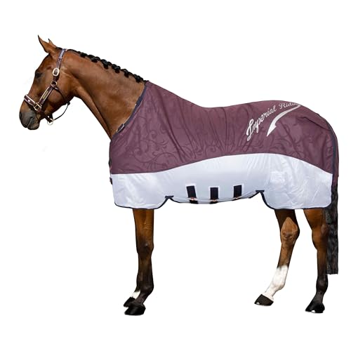 Imperial Riding Regen- & Fliegendecke IRHSuper-Dry 2-in-1-Decke ohne Halsteil, wasserabweisenden Deckschicht, Fliegenschutz durch atmungsaktives Mesh-Material, inkl. Bauchklappe, Bordeaux, 125 Imperial Riding Regen- & Fliegendecke IRHSuper-Dry 2-in-1-Decke ohne Halsteil, wasserabweisenden Deckschicht, Fliegenschutz durch atmungsaktives Mesh-Material, inkl. Bauchklappe, Bordeaux, 125 von Imperial Riding