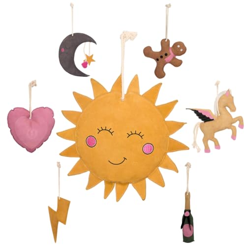 Imperial Riding Stable Buddy aus Wildleder, Beschäftigung für Pferde und Ponys, Spielzeug gegen Langeweile, Unterhaltung für Box, Koppel oder Pferdehänger, Sunny von Imperial Riding