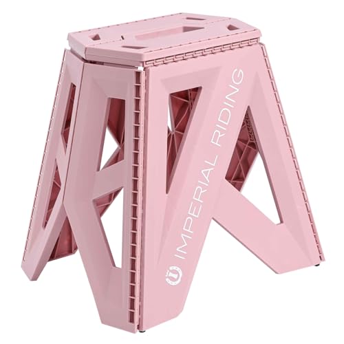 Imperial Riding Step IRH Sky high, Klapphocker, Tritthocker, Klappbarer Hocker, einfache Aufbewahrung, Tragkraft 90kg, aus 65% recycelten Material, Rosa Imperial Riding Step IRH Sky high, Klapphocker, Tritthocker, Klappbarer Hocker, einfache Aufbewahrung, Tragkraft 90kg, aus 65% recycelten Material, Rosa von Imperial Riding