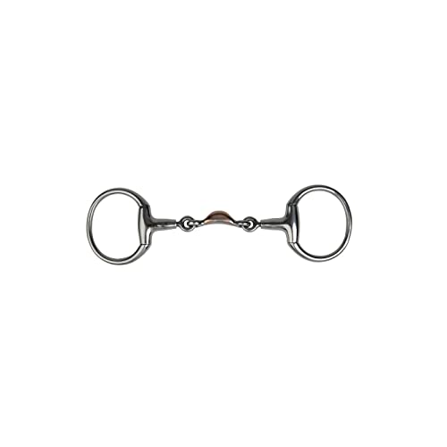 Olivenkopfgebiss Inox Double Jointed Port PINCHLESS 13mm von Imperial Riding