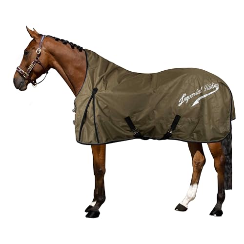 Imperial Riding Outdoordecke IRHSuper-Dry 0gr, Olive Green, 165 von Imperial Riding