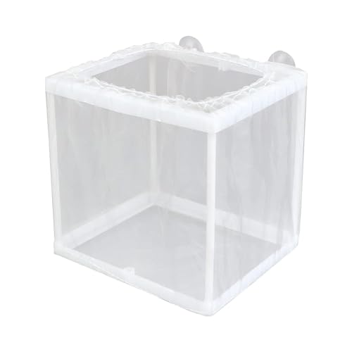 Aquarium-Aufzuchtbox, Fischbrut-Isolierungsbox, Aquarium-Fisch-Aufzuchtbox, Kleines Jungfisch-Brutnetz, Aquarium-Fischbrut-Brutnetz Für Schwimmende Tropische Guppy-Fische von Imtrub