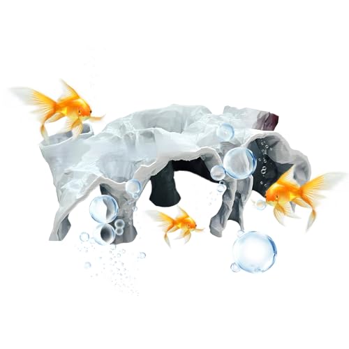 Imtrub Aquariumhöhle – - und -Aquarium-Dekoration, Versteck, Landschaftsdekoration für kleine Buntbarsche, Betta, Guppy, Reptilien Imtrub Aquariumhöhle – - und -Aquarium-Dekoration, Versteck, Landschaftsdekoration für kleine Buntbarsche, Betta, Guppy, Reptilien von Imtrub