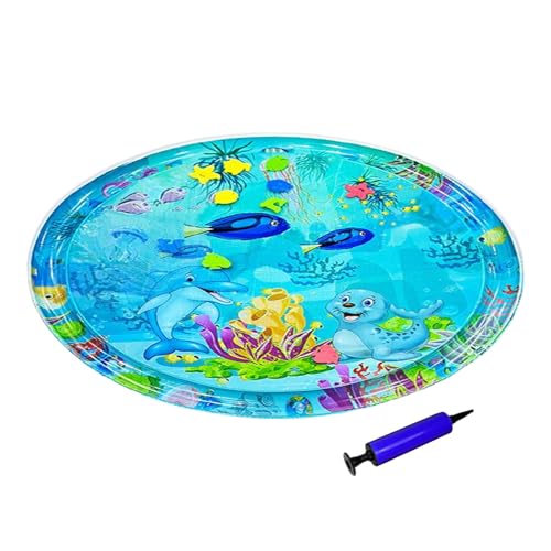 Imtrub Sensorische Wassermatte für Katzen, Wasserbett für Haustiere, verdicktes, aufblasbares Kühlkissen mit Luftpumpe, Kätzchen-Zubehör, Haustierzubehör für Hunde, Kinder, Sommer, Reisen Imtrub Sensorische Wassermatte für Katzen, Wasserbett für Haustiere, verdicktes, aufblasbares Kühlkissen mit Luftpumpe, Kätzchen-Zubehör, Haustierzubehör für Hunde, Kinder, Sommer, Reisen von Imtrub