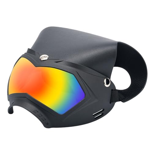 Imtrub Sonnenbrille für Hunde | Winddichte UV Schutzbrille mit Hut für Welpen,Wetterfeste Atmungsaktive Hunde-Schutzbrille Mit Verstellbarem Band Für Schnee Sommer Outdoor Imtrub Sonnenbrille für Hunde | Winddichte UV Schutzbrille mit Hut für Welpen,Wetterfeste Atmungsaktive Hunde-Schutzbrille Mit Verstellbarem Band Für Schnee Sommer Outdoor von Imtrub