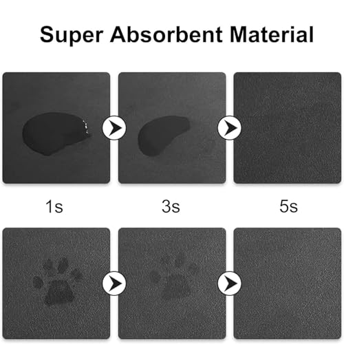 Fresh Ripe Corn Cobs Pattern,Waterproof Pet Feeding Mat,PU Leather Placemats for Cat Dog Water Bowl,Food Mats,30x45cm Fresh Ripe Corn Cobs Pattern,Waterproof Pet Feeding Mat,PU Leather Placemats for Cat Dog Water Bowl,Food Mats,30x45cm von InOmak