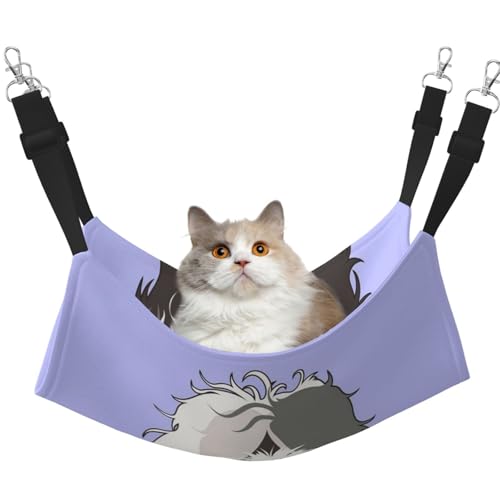 InOmak Bobtail, Katzenhängematte, weiches, doppelseitiges Hängebett für kleine Hunde und Haustiere,L InOmak Bobtail, Katzenhängematte, weiches, doppelseitiges Hängebett für kleine Hunde und Haustiere,L von InOmak
