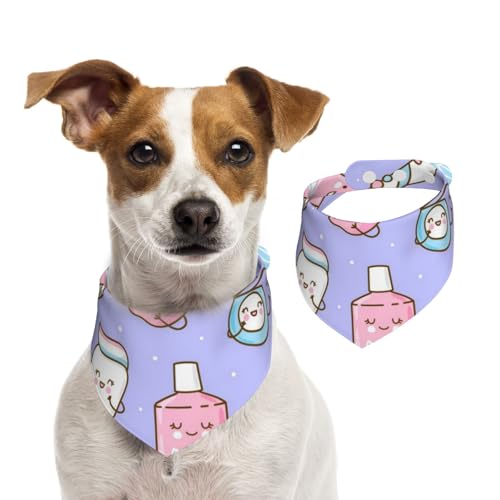 Zahnarzt, Hundehalstücher, Baumwoll-Haustierschal, verstellbare Lätzchen für Haustiere,M Zahnarzt, Hundehalstücher, Baumwoll-Haustierschal, verstellbare Lätzchen für Haustiere,M von InOmak