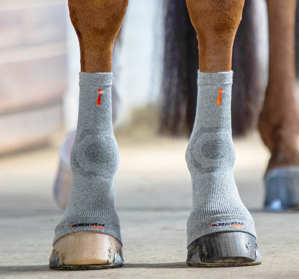 Incrediwear Equine Hoof Socks One Size, grau Zur Regeneration und Heilung Incrediwear Equine Hoof Socks One Size, grau Zur Regeneration und Heilung von Incrediwear Equine