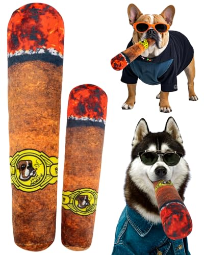 Indigotech Lustiges Hundespielzeug, quietschendes Hundespielzeug für kleine, mittelgroße und große Rassen, 2 Stück Indigotech Lustiges Hundespielzeug, quietschendes Hundespielzeug für kleine, mittelgroße und große Rassen, 2 Stück von Indigotech
