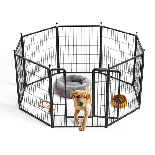 InfiniPower Hunde-Laufstall für Hof, Wohnmobil, Camping, 81,3 cm, 8 Paneele, Laufstall für drinnen und draußen, strapazierfähig, für drinnen und draußen, für kleine/mittelgroße Hunde, Schwarz InfiniPower Hunde-Laufstall für Hof, Wohnmobil, Camping, 81,3 cm, 8 Paneele, Laufstall für drinnen und draußen, strapazierfähig, für drinnen und draußen, für kleine/mittelgroße Hunde, Schwarz von InfiniPower