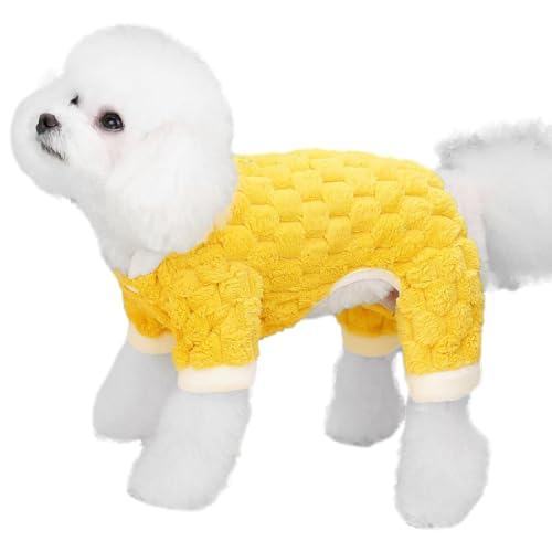 Injuv Hundepullover,Winterwarmer Pullover | Weicher, dick gepolsterter, Warmer Mantel, Haustierpullover für mittelgroße Hunde von Injuv
