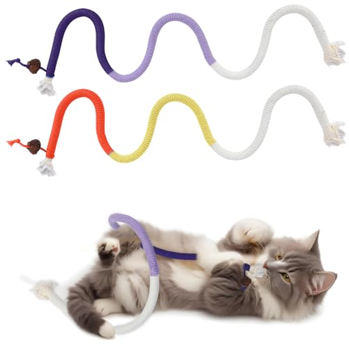 InnoHHustle 2 Stück Katzenminze Spielzeug, Katzen Kauspielzeug, Katzenspielzeug Beißseil für Katzen Zahnpflege, Katzenminze Interaktives Beißseil Katzenminze Sticks für Gegen Mundgeruch InnoHHustle 2 Stück Katzenminze Spielzeug, Katzen Kauspielzeug, Katzenspielzeug Beißseil für Katzen Zahnpflege, Katzenminze Interaktives Beißseil Katzenminze Sticks für Gegen Mundgeruch von InnoHHustle