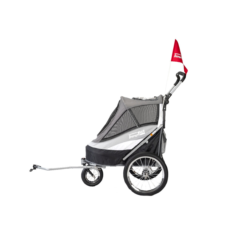 InnoPet Sportlicher Hundeanhänger Deluxe – Schwarz InnoPet Sportlicher Hundeanhänger Deluxe – Schwarz von Innopet