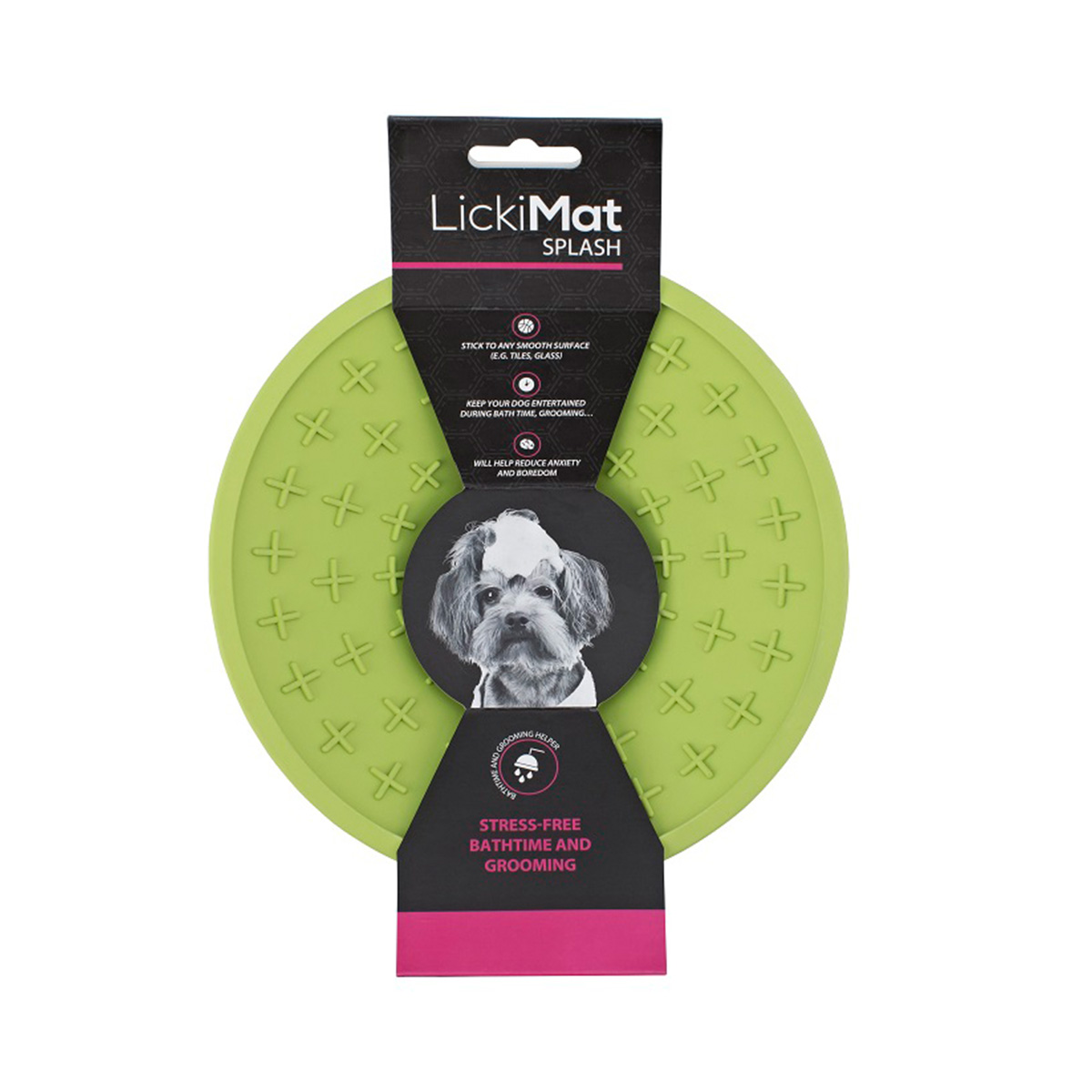 LickiMat Splash Bade-Leckmatte grün LickiMat Splash Bade-Leckmatte grün von Innovative Pet Products