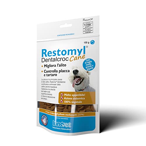 Innovet Restomyl Dentalcroc 150g Apfel Hundezahnpflege von Innovet