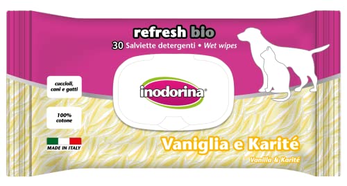 INODORINA Bio Ka Hygiene Wipes Vanille Caña von Inodorina