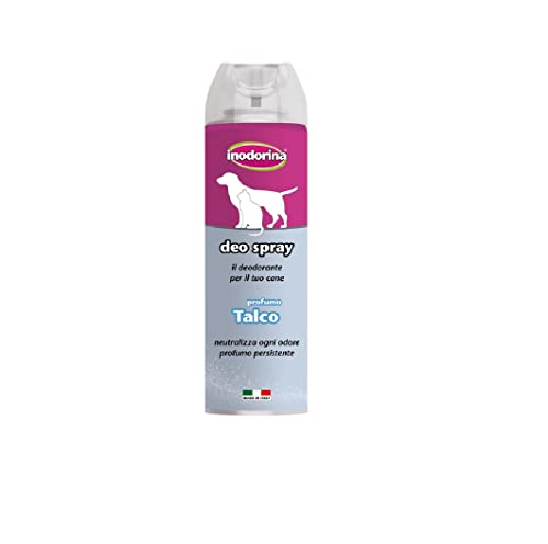 INODORINA Inodorin Deo Spray Pulver Parfumed Lufterfrischer, um die Peelings (Hunde und Katzen) - 300 ml zu erfrischen und zu reinigen von Inodorina