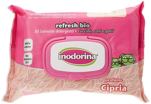 Inodorin-Wischtücher Bio-Hunde-Hygiene-Staub von Inodorina