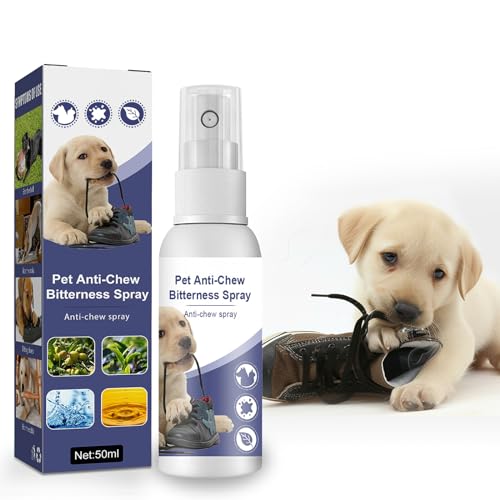 Inscape Data Bitterapfel Spray für Hunde gegen Kauen - Kein Kauspray für Hunde - Effektives Hunde & Welpen Abschreckspray zum Schutz von Möbeln & Pflanzen von Inscape Data