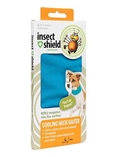 Insect Shield Kühlmanschette für Haustiere mit integriertem Insekten- und Zeckenschutz von Insect Shield