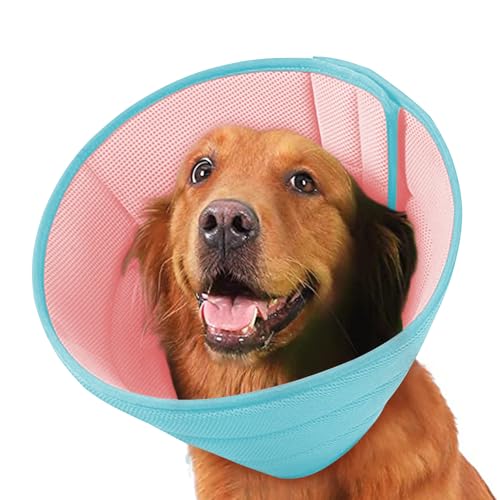 Hundekegel, weiche Genesungshalsbänder und -kegel, Rosa/Grün, Größe XL Hundekegel, weiche Genesungshalsbänder und -kegel, Rosa/Grün, Größe XL von Inspack