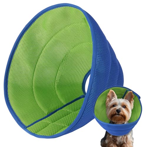 Inspack XS Soft Dog Cone Collar Alternative, E Cones for Medium Small Dogs/Cat to Stop Licking After Surgery, Neuter Recovery Ecollars of Shame Alternatives, Comfortable Paws Comfy Elizabethan Collars von Inspack