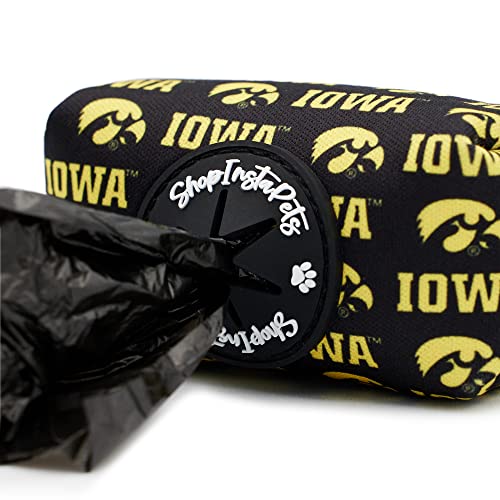 Iowa Hawkeyes Kotbeutelhalter | Offizielles Lizenzprodukt von InstaPetTags