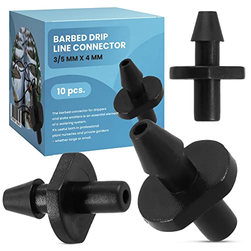 10 Stück Ausgänge 3/5 mm x 4 mm für Pfeiltropfer Garten Emitter Eingang Wasserverteilerausgänge für Pfeiltropfer Garten Wasserverteiler Microbewässerung Bewässerungssystem Kupplung für Schlauch 10 Stück Ausgänge 3/5 mm x 4 mm für Pfeiltropfer Garten Emitter Eingang Wasserverteilerausgänge für Pfeiltropfer Garten Wasserverteiler Microbewässerung Bewässerungssystem Kupplung für Schlauch von Instalguru