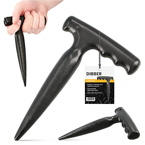 Pflanzlochbohrer Pflanzstock Blumenzwiebelpflanzer Pikierstab Handheld Bulb Zwiebeln Dibber Garden Digger Locher Sämling Puncher Anzucht-Setzlingen Gartenbepflanzung Gartengerät zum Pflanzen Pflanzlochbohrer Pflanzstock Blumenzwiebelpflanzer Pikierstab Handheld Bulb Zwiebeln Dibber Garden Digger Locher Sämling Puncher Anzucht-Setzlingen Gartenbepflanzung Gartengerät zum Pflanzen von Instalguru