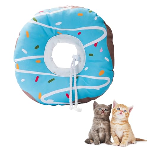 Katzenkegelhalsband, weich, verstellbar, Katzen-Genesungshalsband, niedliche Katzen-Donut-Halsbänder für Kätzchen nach Operationen, zur Erholung, stoppen Sie Lecken, bequem, leicht, elisabethanisch Katzenkegelhalsband, weich, verstellbar, Katzen-Genesungshalsband, niedliche Katzen-Donut-Halsbänder für Kätzchen nach Operationen, zur Erholung, stoppen Sie Lecken, bequem, leicht, elisabethanisch von InteDesign