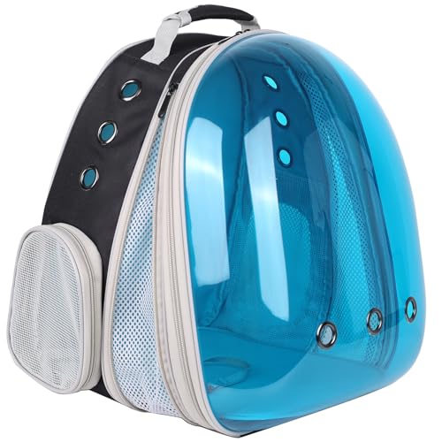 Katzenrucksack, passend für bis zu 9 kg, Frontverlängerung, Raumkapsel, klares Blasfenster, Haustier-Tragetasche, Transporttasche für große dicke Katzen, Kätzchen, kleine Welpen, Kaninchen (schwarz, Katzenrucksack, passend für bis zu 9 kg, Frontverlängerung, Raumkapsel, klares Blasfenster, Haustier-Tragetasche, Transporttasche für große dicke Katzen, Kätzchen, kleine Welpen, Kaninchen (schwarz, von Interfashioner
