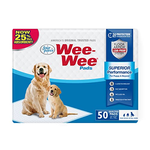 Interpet 301635 Four Paws - Wee Wee-Hygieneunterlagen, 50-er pack von Four Paws