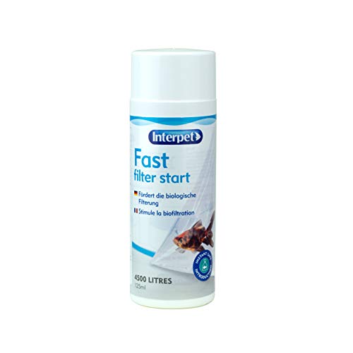 Interpet 80241 Fast Filter Start - für eine bessere Biofilterung in Ihrem Aquarium - 125ml von Interpet