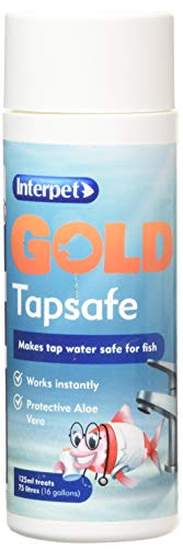 Interpet Gold Tapsafe für Goldfischschüsseln, Aquarien, für Leitungswasser, 125 ml Interpet Gold Tapsafe für Goldfischschüsseln, Aquarien, für Leitungswasser, 125 ml von Interpet