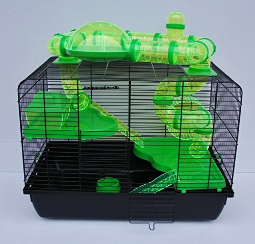 Nagerkäfig,Hamsterkäfig,Zwerghamsterkäfig,Mäüsekäfig,Käfig, Jerry II TUBA Teddy Galaxy "Vollausstattung" grün Nagerkäfig,Hamsterkäfig,Zwerghamsterkäfig,Mäüsekäfig,Käfig, Jerry II TUBA Teddy Galaxy "Vollausstattung" grün von Interzoo