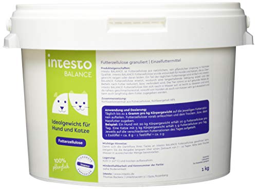 intesto Futterzellulose, 1kg intesto Futterzellulose, 1kg von Intesto
