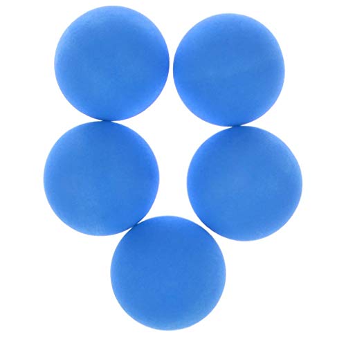Inzopo Hüpfbälle, weich, EVA-Schaumstoff, 6 cm, 5 Stück, Blau von Inzopo