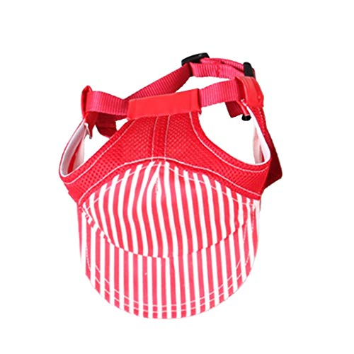 Inzopo Hunde-Hut Sonnenhut Haustiermütze – Rot M von Inzopo