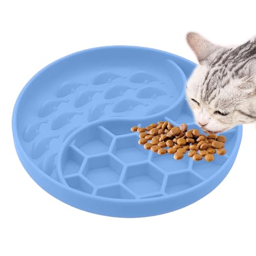 Anti-Slip Silikon Slow Feeder Dog Bowls | Puzzle Design to Slow Eating & Prevent Choking | Ideal for Small & Medium Breeds | Non-Slip Dog Dishes for Healthier Meals Anti-Slip Silikon Slow Feeder Dog Bowls | Puzzle Design to Slow Eating & Prevent Choking | Ideal for Small & Medium Breeds | Non-Slip Dog Dishes for Healthier Meals von Iouyjiu