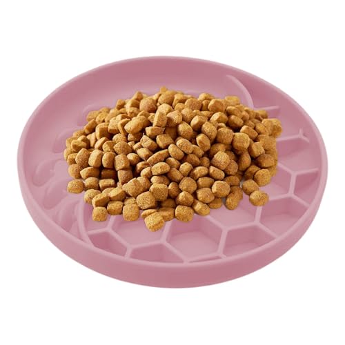 Anti-Slip Silikon Slow Feeder Dog Bowls | Puzzle Design to Slow Eating & Prevent Choking | Ideal for Small & Medium Breeds | Non-Slip Dog Dishes for Healthier Meals Anti-Slip Silikon Slow Feeder Dog Bowls | Puzzle Design to Slow Eating & Prevent Choking | Ideal for Small & Medium Breeds | Non-Slip Dog Dishes for Healthier Meals von Iouyjiu