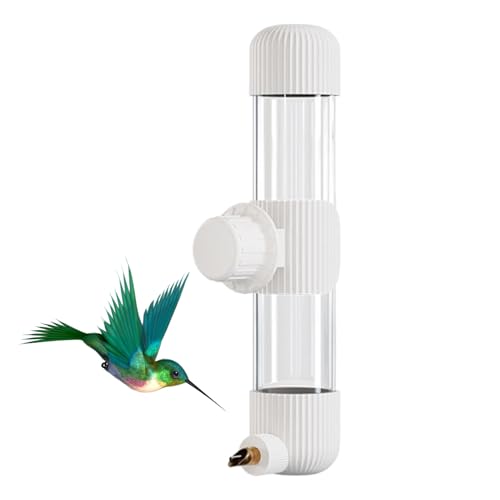 Bird Water Dispenser, Hangable Bird Waterer, Automatic Waterer Feeder with Hygienic and Space Saving Design for Parrot, Canary, or Other Birds, 8.66x1.77x3.15 Inches von Iouyjiu