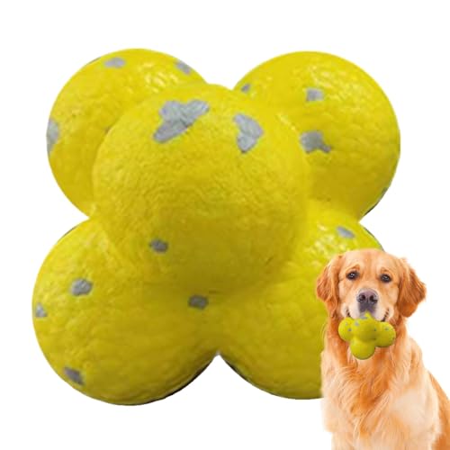 Dog Chew Ball für Puppies, mehrfarbiger Hundespielzeug, Hunde-Kauspielball, Bouncing Dog Chew Ball, Floating Dog Chew Ball, Safe Dog Chew Ball, Dog Chew Ball mit Handle Dog Chew Ball für Puppies, mehrfarbiger Hundespielzeug, Hunde-Kauspielball, Bouncing Dog Chew Ball, Floating Dog Chew Ball, Safe Dog Chew Ball, Dog Chew Ball mit Handle von Iouyjiu