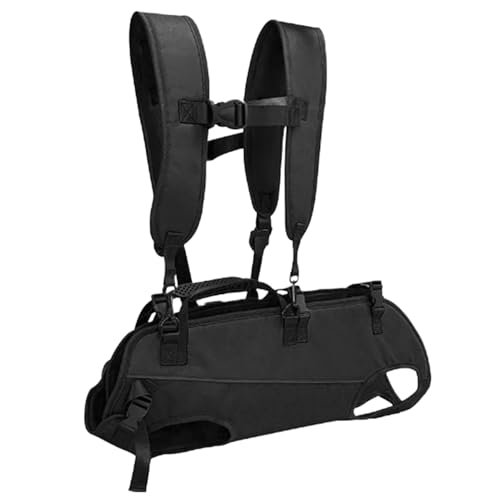 Dog Lift Harness, Adjustable Dog Backpack, Front Support Harness with Customizable Fit and Multifunctional Design for Hiking, Travel, Or Cycling with Your Pet, 1 Stück Dog Lift Harness, Adjustable Dog Backpack, Front Support Harness with Customizable Fit and Multifunctional Design for Hiking, Travel, Or Cycling with Your Pet, 1 Stück von Iouyjiu