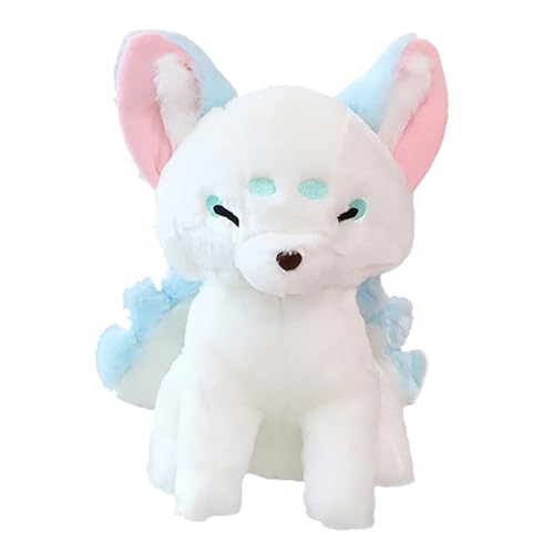 Fox Plush Toy, Cute Nine-Tailed Cartoon Animal Doll, Soft Exquisite Stuffed Fox Plush, Ideal For Comfortable Cuddling, Christmas, Valentine’s, Easter, Birthday Presents Kids Adults, 38cm Red Blue Fox Plush Toy, Cute Nine-Tailed Cartoon Animal Doll, Soft Exquisite Stuffed Fox Plush, Ideal For Comfortable Cuddling, Christmas, Valentine’s, Easter, Birthday Presents Kids Adults, 38cm Red Blue von Iouyjiu